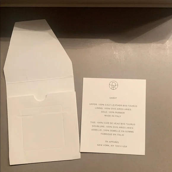 The Row Sabot shearling lined Mule 8.5 - Picture 7 of 9